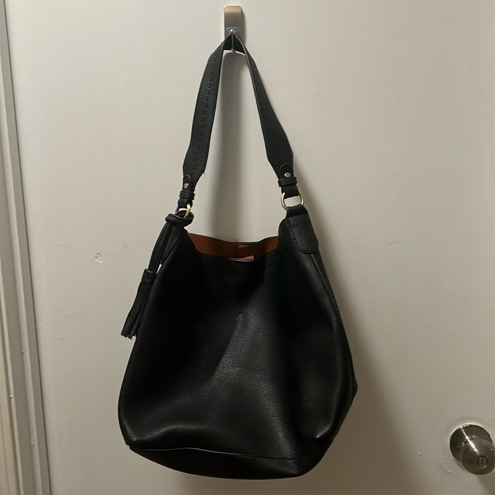 Black shoulder bag JT-B
